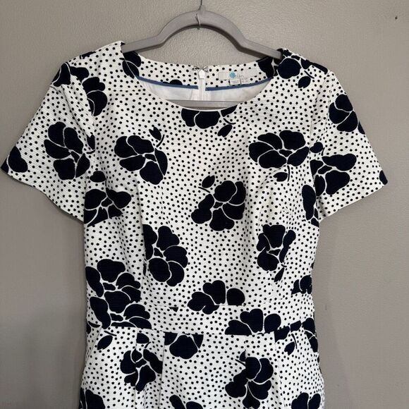 Boden Sierra Textured Cotton Dress US 6R - Picture 4 of 9